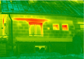 Termografická kontrola staveb